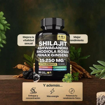 Shilajit Ultra Energy – Fuerza natural que se siente cada día